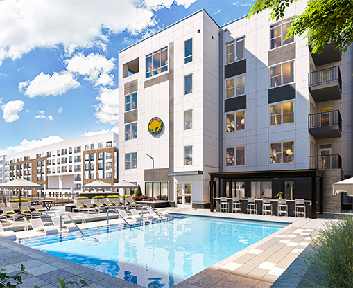 Link Apartments Mint Pool