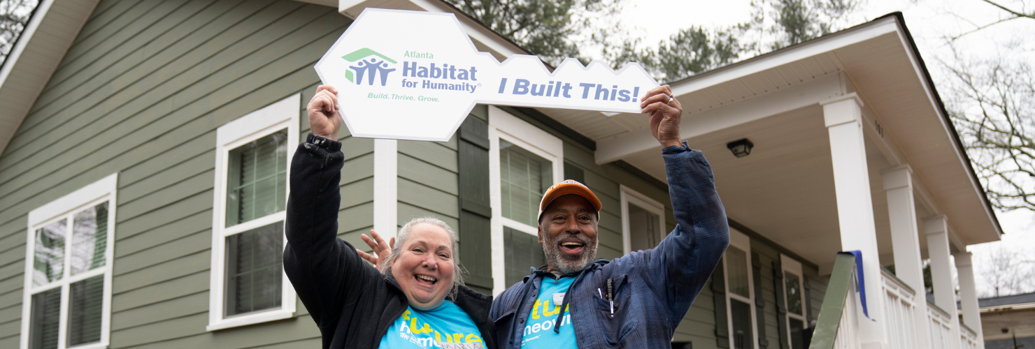 Grubb Giving Habitat for Humanity House