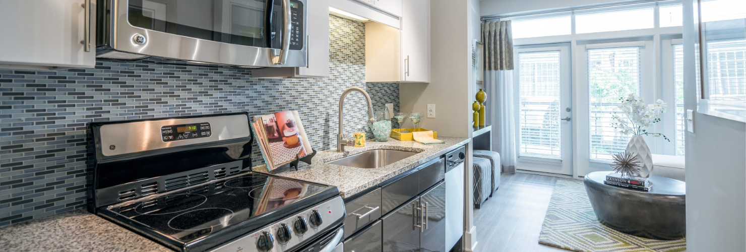 Link Apartments kitchen