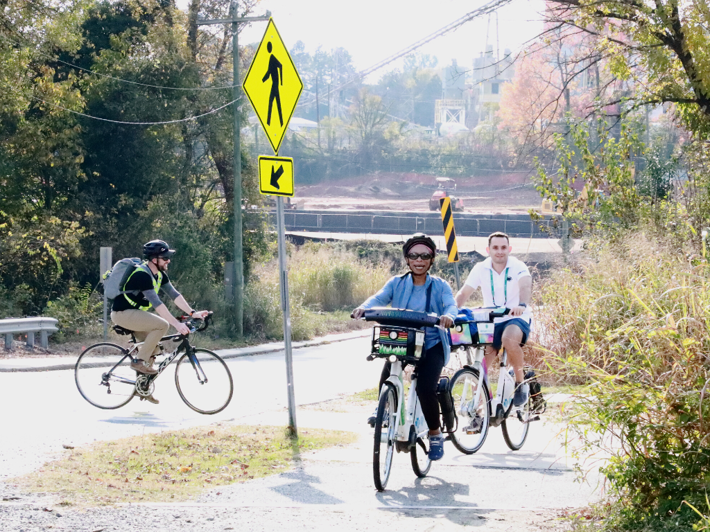 investor bike ride