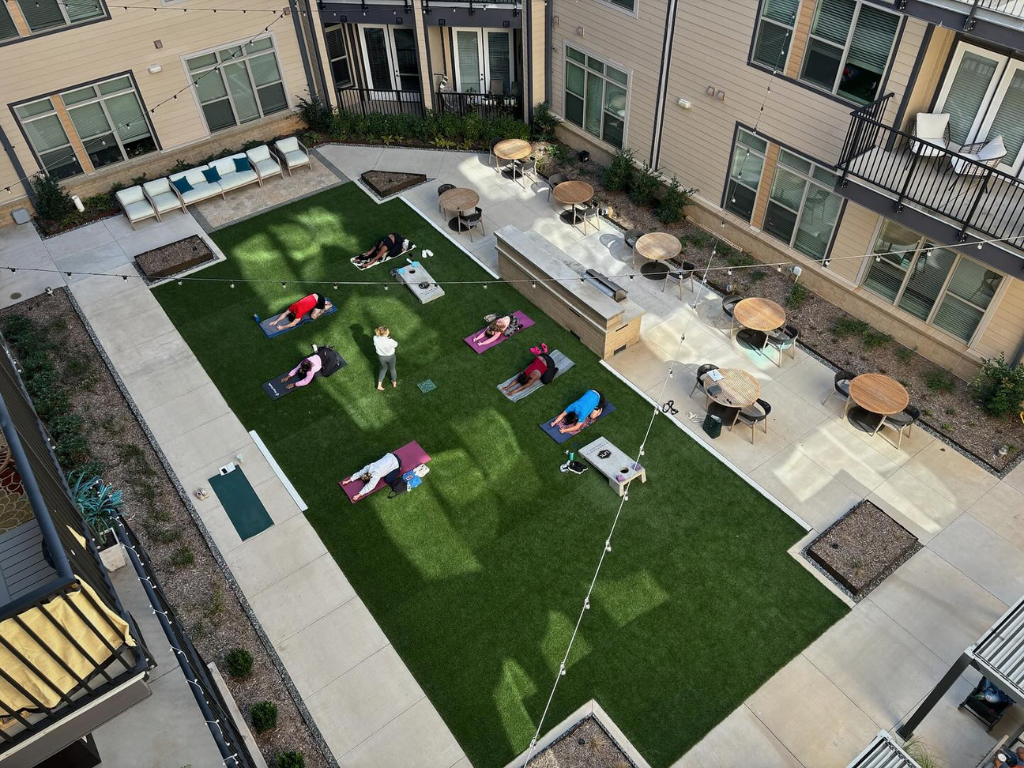 Link Apartments Green Space
