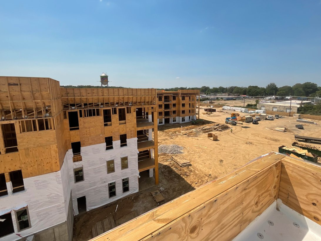 Grubb properties Broad Ave construction site