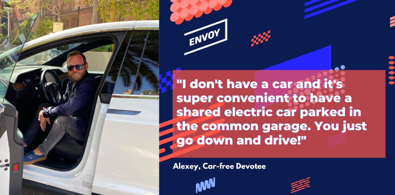 Envoy car sharing apartments