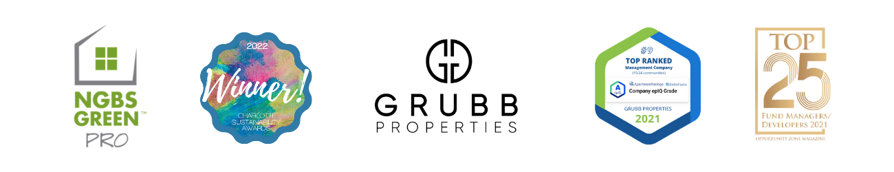 Awards & Recognition 2022 for Grubb Properties