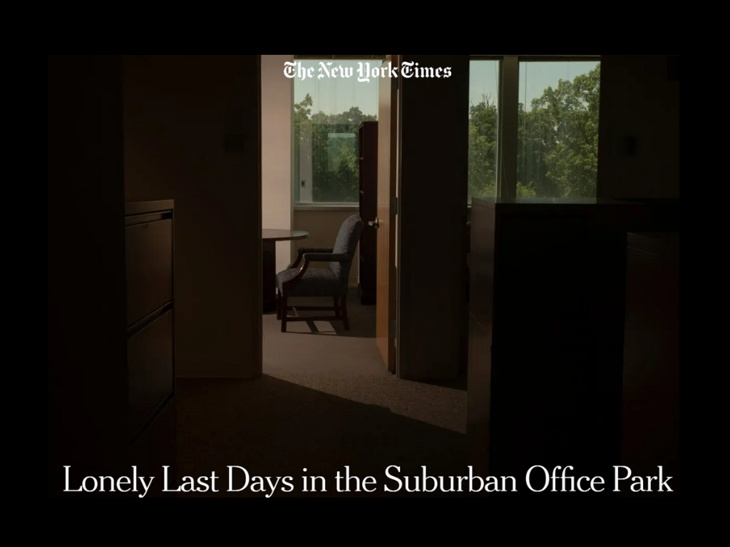 Suburban office park